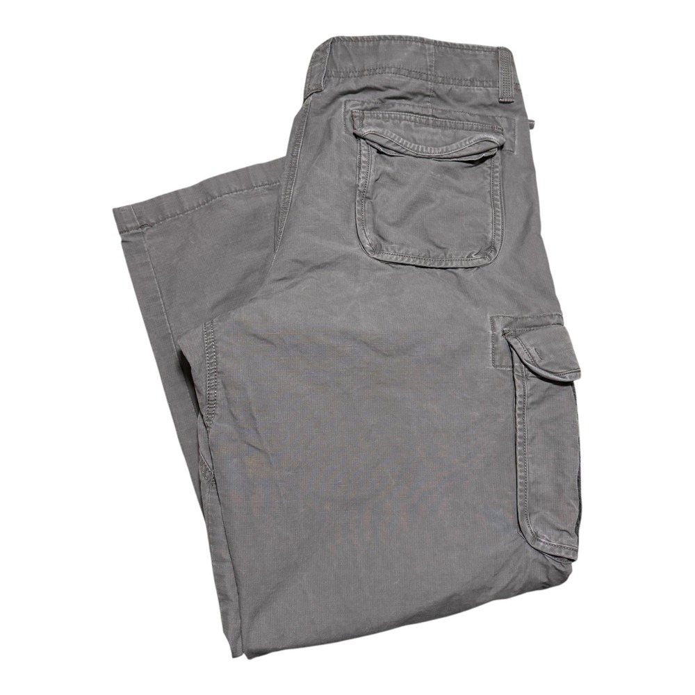 L.L. Bean Natural Fit Straight Leg Cotton Cargo Pants Men's 38x32 (Fits 38x30.5)